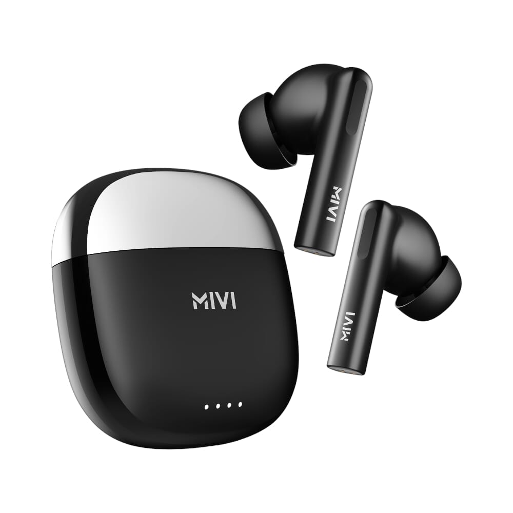 Mivi DuoPods i4 Earpods Black 45 Hrs